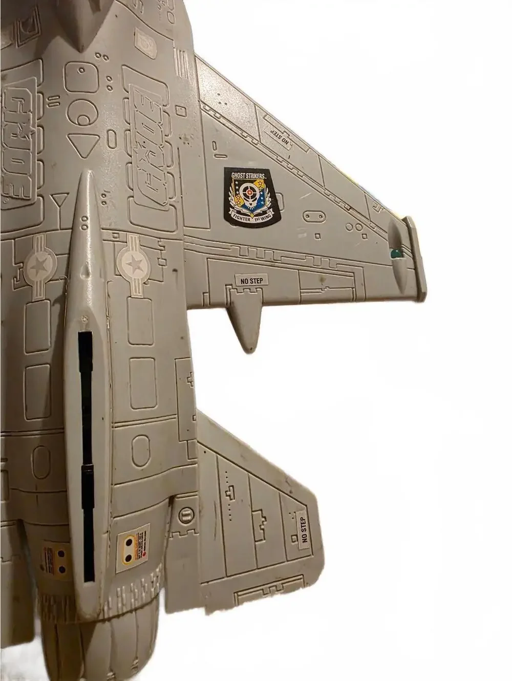 Vintage G.I. Joe Fighter Jet Toy with Landing Gear